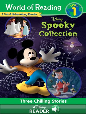cover image of Disney's Spooky Collection 3-in-1 Listen-Along Reader: